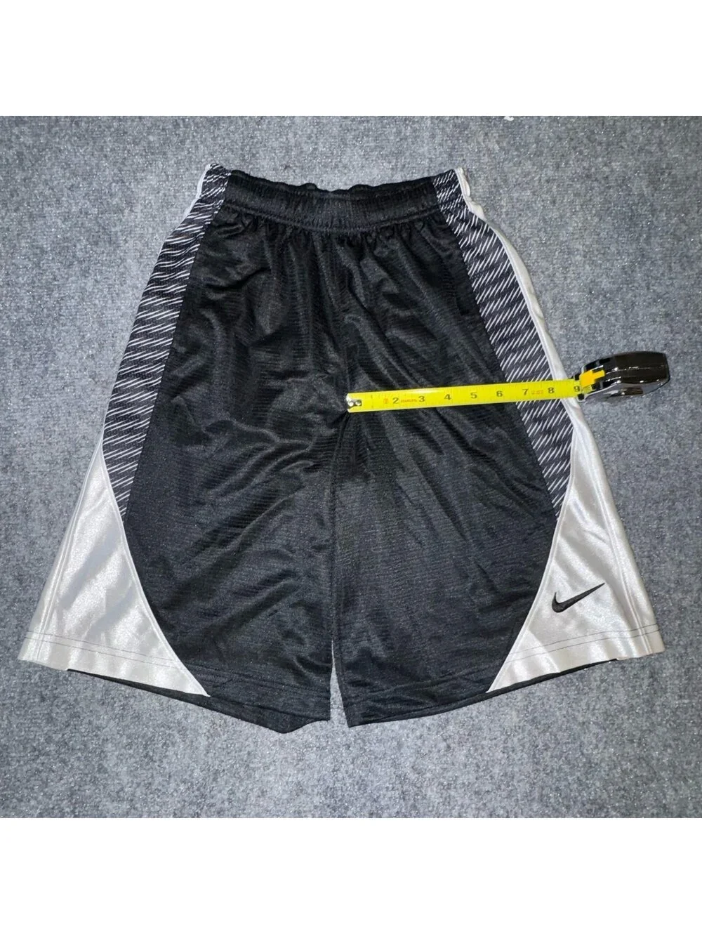Nike Grail Baggy Dazzle Hoop Shorts Mens MD Vtg y2k 90s Rare